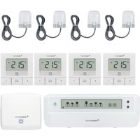 Homematic IP Fußbodenheizungs-Set Basic motorisch für 4 Räume von Homematic IP