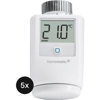 Homematic IP Heizkörperthermostat - 5er-Set Homematic IP Heizkörperthermostat - 5er-Set von Homematic IP