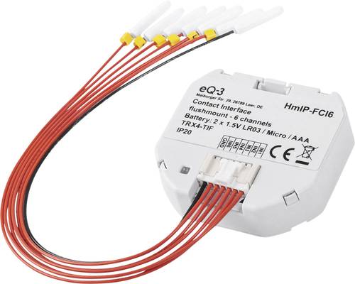 Homematic IP Kontakt-Schnittstelle HmIP-FCI6 Homematic IP Kontakt-Schnittstelle HmIP-FCI6 von Homematic IP