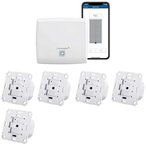 Homematic IP Rolladensteuerung, Smart Home Set mit App von Homematic