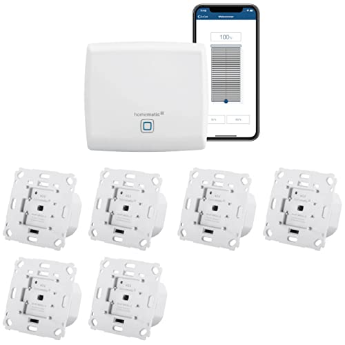 Homematic IP Rolladensteuerung, Smart Home Set mit App von Homematic