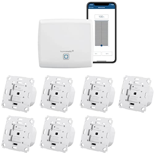 Homematic IP Rolladensteuerung, Smart Home Set mit App von Homematic
