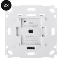 Homematic IP Rollladenaktor für Markenschalter 2er-Set - Markisensteuerung Homematic IP Rollladenaktor für Markenschalter 2er-Set - Markisensteuerung von Homematic IP