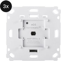 Homematic IP Rollladenaktor für Markenschalter - 3er-Set - Markisensteuerung Homematic IP Rollladenaktor für Markenschalter - 3er-Set - Markisensteuerung von Homematic IP