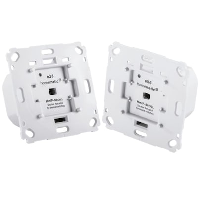 Homematic IP Rollladenaktor für Markenschalter - Unterputz HmIP-BROLL • 2er Pack Homematic IP Rollladenaktor für Markenschalter - Unterputz HmIP-BROLL • 2er Pack von Homematic IP