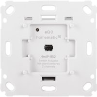 Homematic IP Schaltaktor für Markenschalter – 2-fach - Weiß Homematic IP Schaltaktor für Markenschalter – 2-fach - Weiß von Homematic IP