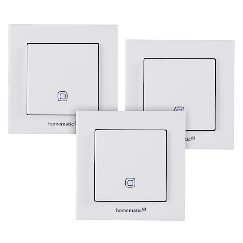 Homematic IP Smart Home 3er-Set Temperatur- und Luftfeuchtigkeitssensor HmIP-STH, innen von Homematic IP