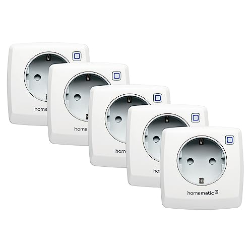 Homematic IP Smart Home 5er-Set Schaltsteckdose HmIP-PS-2 von Homematic IP