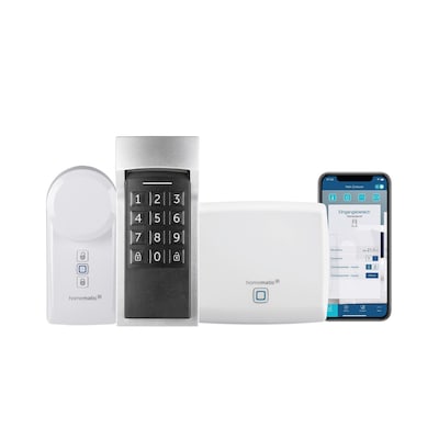 Homematic IP Starter Set Haustür Plus • Türschlossantrieb HmIP-DLD • Keypad • Access Point von Homematic IP