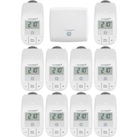 Homematic IP Starter Set Heizen mit 10 Heizkörperthermostaten Basic von Homematic IP