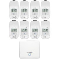 Homematic IP Starter Set Heizen mit 8 Heizkörperthermostaten Basic von Homematic IP