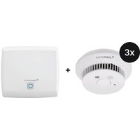 Homematic IP Starter Set Wohnung mit 3 Rauchwarnmeldern (V2) von Homematic IP