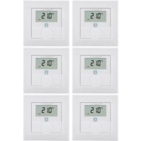 Homematic IP Wandthermostat mit Luftfeuchtigkeitssensor 6er-Set von Homematic IP