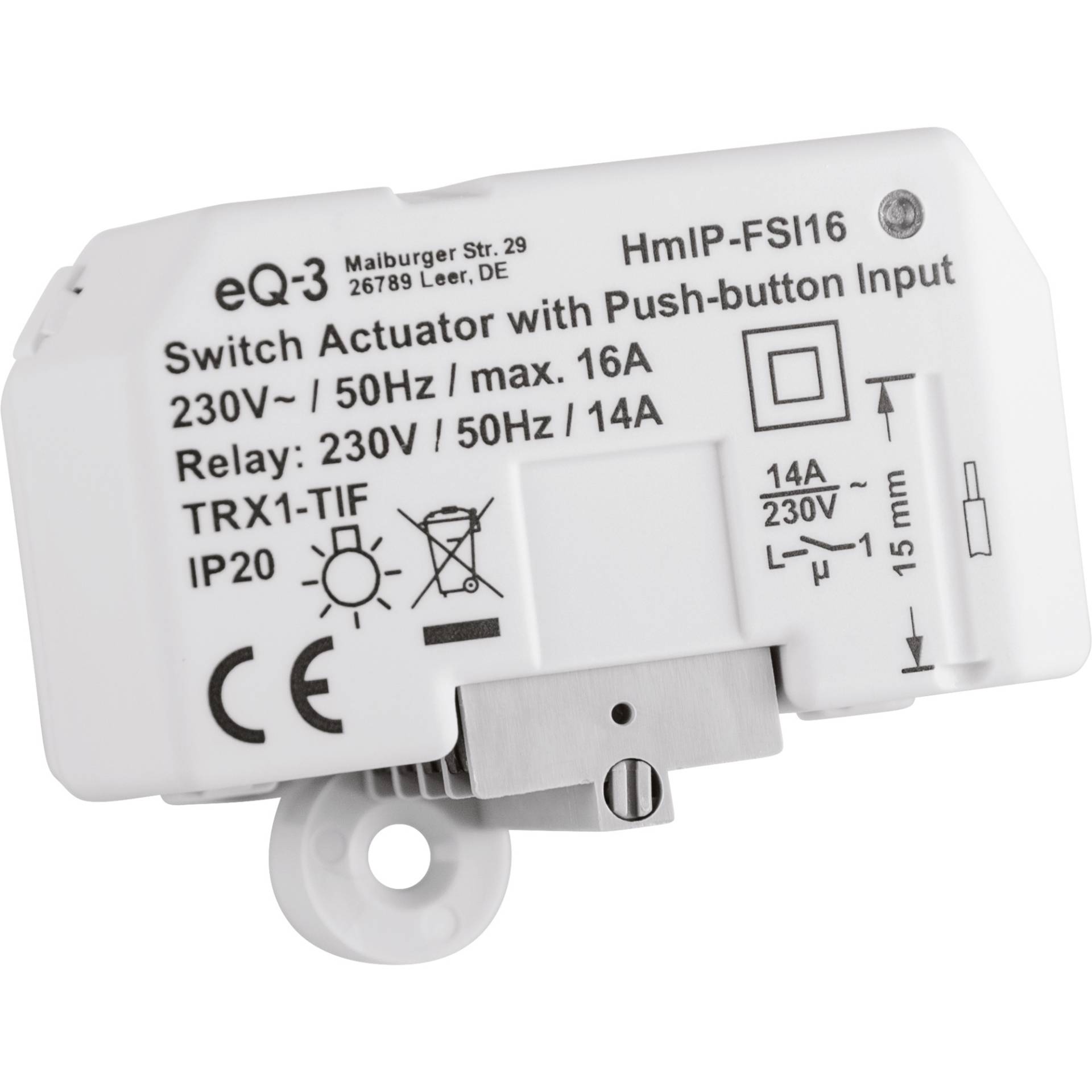 Schaltaktor mit Tastereingang (HmIP-FSI16), Schalter von Homematic IP