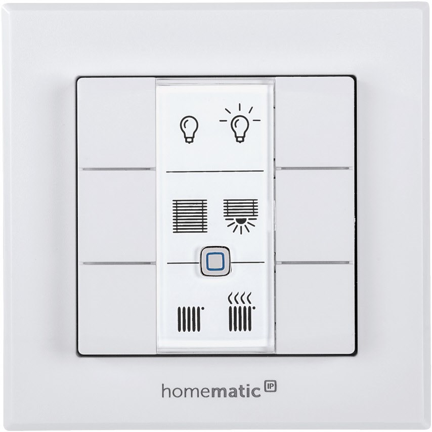 Wandtaster 6-fach von Homematic IP