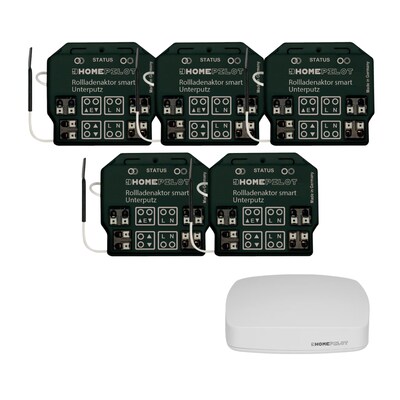 Homepilot Starter Set Smarte Beschattung • 5 Aktoren smart von HOMEPILOT