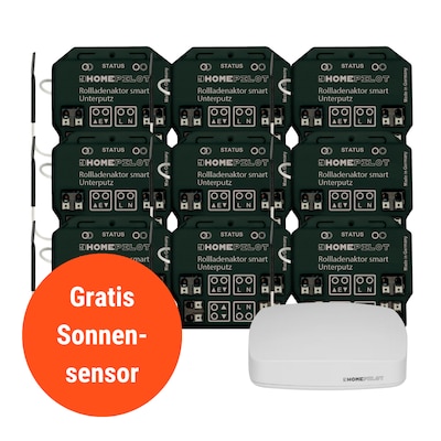 Homepilot Starter Set Smarte Beschattung • 9 Aktoren smart von Homepilot