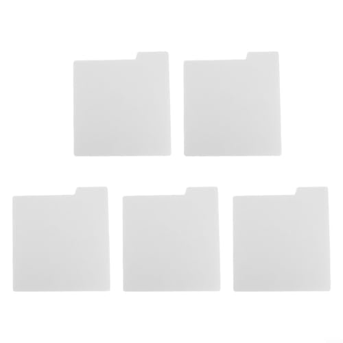 Alphabet-Karteikarten für effiziente Organisation von CD und LP für Schallplatten, staubdicht für klare Sicht, Weiß, 17,8 cm, 5 Stück Alphabet-Karteikarten für effiziente Organisation von CD und LP für Schallplatten, staubdicht für klare Sicht, Weiß, 17,8 cm, 5 Stück von Homeponnew