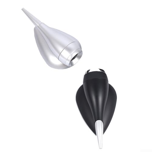 Homeponnew DIY 25-Kern-Hochtöner-Gehäuse für optimale Audioausgabe mit ABS-Material und stilvollem schwarzem Finish (Silber) von Homeponnew