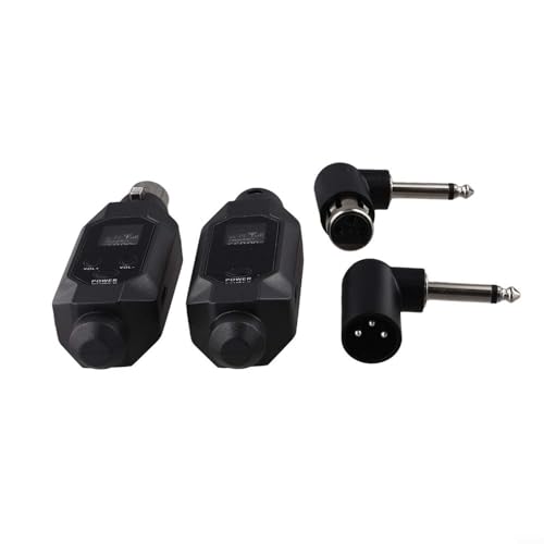 Homeponnew Für dynamisches Mikrofon XLR Wireless Transmitter System, 2 4G wiederaufladbare Lösung für Audio-Mixer mit hervorragender Klangübertragung (1 in 1) von Homeponnew