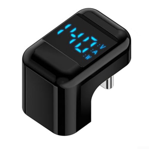 Homeponnew USB C Adapter 180 Grad mit 40Gbps Geschwindigkeit, ideal für Laptops und High Definition Gaming Equipment (Schwarz) von Homeponnew