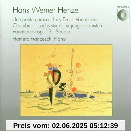 Klavierwerke von Homero Francesch