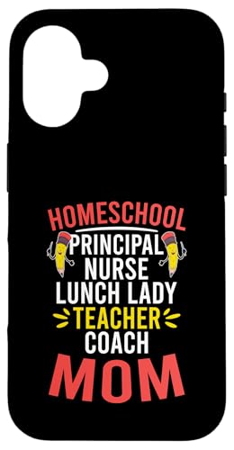 Homeschooling Homeschool Mama Hülle für iPhone 16 von Homeschool Mom Gifts for Homeschool Moms