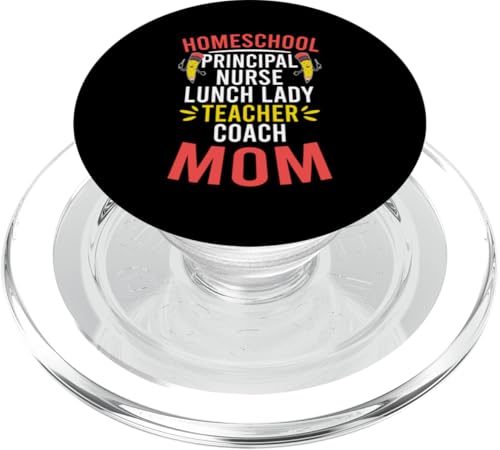 Homeschooling Homeschool Mama PopSockets PopGrip für MagSafe von Homeschool Mom Gifts for Homeschool Moms