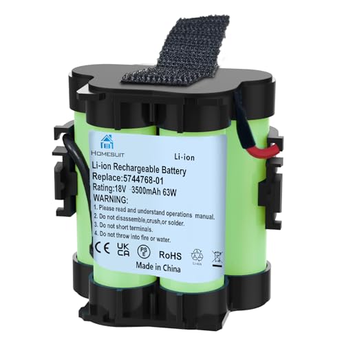 Homesuit 18V 3.5Ah Akku Kompatibel mit Gardena Mähroboter R80Li R75Li R70Li R50Li R45Li R40Li Ersatzakku für Gardena McCulloch ROB R1000 Lithium Batterie für Husqvarna Automatischer Rasenmäher 305 308 Homesuit 18V 3.5Ah Akku Kompatibel mit Gardena Mähroboter R80Li R75Li R70Li R50Li R45Li R40Li Ersatzakku für Gardena McCulloch ROB R1000 Lithium Batterie für Husqvarna Automatischer Rasenmäher 305 308 von Homesuit