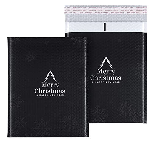 Briefumschläge mit A4 Schwarz- 23cm x 32cm für Senden von Weihnachtskarten und Geschenke Briefumschläge mit A4 Schwarz- 23cm x 32cm für Senden von Weihnachtskarten und Geschenke von Homewit