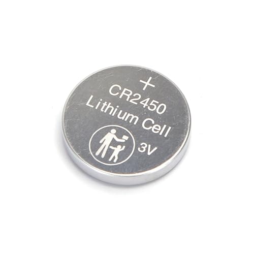 CR2450 Knopfzelle 3 V, 2 Stück, ideal für elektronische Geräte, Uhren und Spielzeug. CR2450 Knopfzelle 3 V, 2 Stück, ideal für elektronische Geräte, Uhren und Spielzeug. von Homos