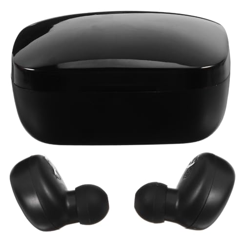 Homoyoyo 1 Paar kabelloses -Headset gehörschutzstöpsel drahtlose Kopfhörer kabellose Kopfhörer mit Mikrofon drahtloses Headset Trainingskopfhörer Abs Black Homoyoyo 1 Paar kabelloses -Headset gehörschutzstöpsel drahtlose Kopfhörer kabellose Kopfhörer mit Mikrofon drahtloses Headset Trainingskopfhörer Abs Black von Homoyoyo