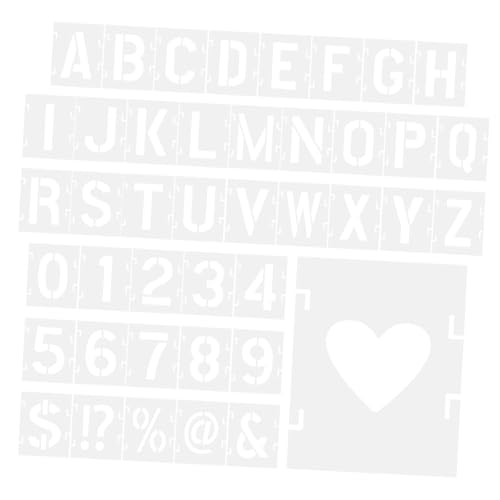 Homoyoyo 1 Satz Inkjet-vorlage Zahlenschablone Malen Symbolzahlen Bastelschablonen Wandschablonen Zum Bemalen Wiederverwendbare Schablonen Zum Malen Alphabet Groß Das Haustier Weiß Homoyoyo 1 Satz Inkjet-vorlage Zahlenschablone Malen Symbolzahlen Bastelschablonen Wandschablonen Zum Bemalen Wiederverwendbare Schablonen Zum Malen Alphabet Groß Das Haustier Weiß von Homoyoyo