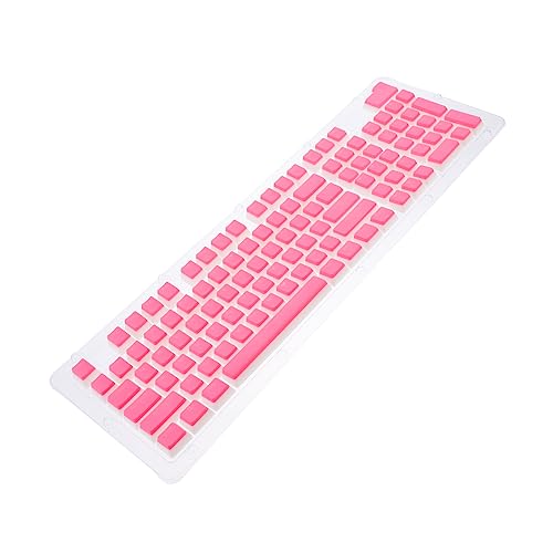 Homoyoyo 1 Satz Tastenkappe mechanische Tastaturtaste Tastatur zubehör Taste für mechanische Tastatur Kappen für Computertastaturen Rechner Pudding Tastaturkappe pbt Rosa von Homoyoyo