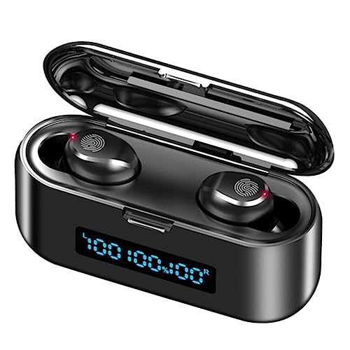Homoyoyo 1 Satz -kopfhörer Wireless Kopfhörer Headset Hörmuschel HiFi-kopfhörer Ohrstöpsel Black von Homoyoyo