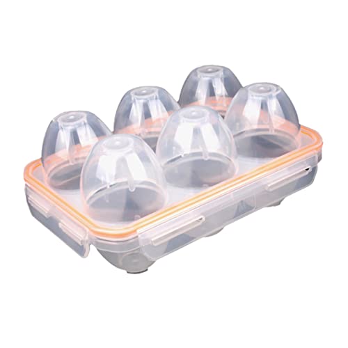 Homoyoyo 1 Stück Box Outdoor Eierkarton Tragbare Eierhülle Outdoor Eierbehälter Eier Aufbewahrungsorganisator von Homoyoyo