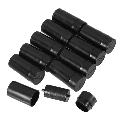 Homoyoyo 10 Stück Preismaschine Tintenrad Beschriftungsmaschine Teile Und Zubehör Für Etikettiergeräte Zubehör Für Etikettierer Ersatzteile Für Preisauszeichner Schwarz Gummi Und Pvc von Homoyoyo