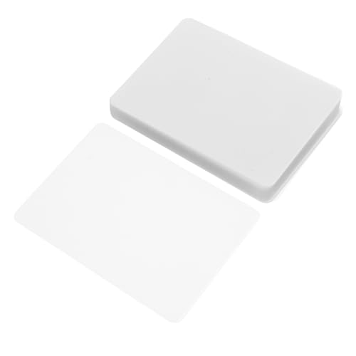 Homoyoyo 100 Blatt Transparenter Plastikfilm Thermal- Abdeckung klares Vinyl Beschützer laminiert kunststofffolie laminierfolien Laminierwerkzeuge Laminierungszubehör Laminierfilm PVC Weiß von Homoyoyo