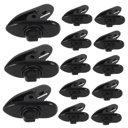 Homoyoyo 100 Stück Kopfhörerkabel Clips Clips Kopfhörer Kopfhörerklemme Drahtclip Ohrhörer Zubehör Drahtclip Für Ohrhörerkabel Kopfhörerbefestigung Ohrhörer Clip Schwarzer von Homoyoyo