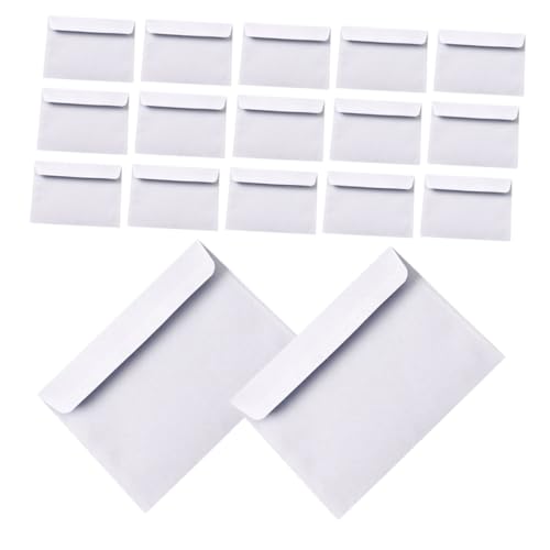 Homoyoyo 100pcs Plain-umschläge Selbstversiegelte Papierumschläge Und Dokument-mailer Für Office-dokumente Und Sichere Mailing White Letter-umschläge Sichern von Homoyoyo