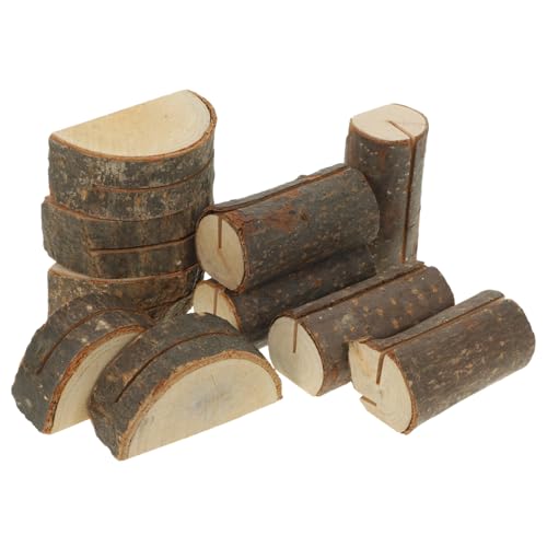 Homoyoyo 10Stücke Holz Platzkartenhalter Halbkreis Tischnummernhalter Für Hochzeiten Partys Und Veranstaltungen Memo Note Clips Zur Dekoration Restaurant Und Zuhause von Homoyoyo