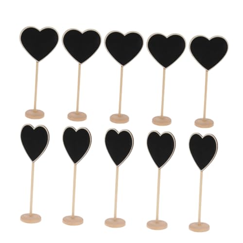 Homoyoyo 10Stücke Mini Herzförmige Holztafel mit Sockel Kreative Nachrichtentafeln für Partys Hochzeiten und Dekoration Beschreibbar und Vielseitig Einsetzbar und Holz Homoyoyo 10Stücke Mini Herzförmige Holztafel mit Sockel Kreative Nachrichtentafeln für Partys Hochzeiten und Dekoration Beschreibbar und Vielseitig Einsetzbar und Holz von Homoyoyo