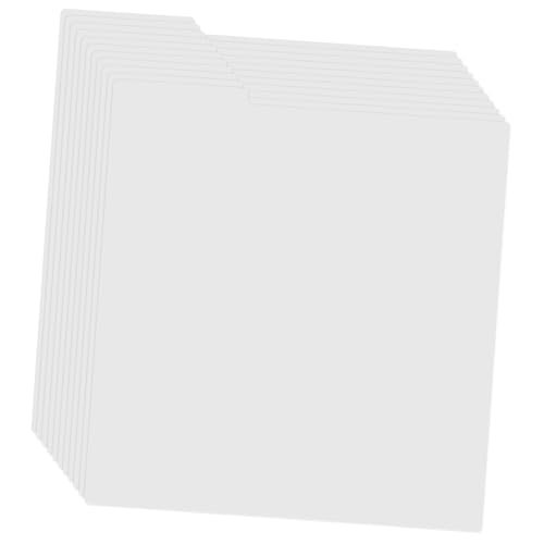 Homoyoyo 10Stücke Teiliges Vinyl Schallplatten Trenner Mit Tabs Robuste Buchteiler Für Regalorganisation Wasser Und Fleckenbeständig Für Alben Und Dvds von Homoyoyo