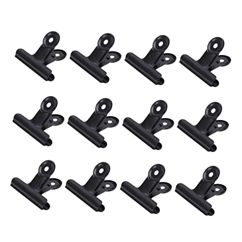 Homoyoyo 12 Stück Büroeinhaber Farbe groß farbig Papier schnappen geformt einfach Jumbo Clips für Finanzordner Binderclip Schreibwarenclips tägliche Clips Schwarz Homoyoyo 12 Stück Büroeinhaber Farbe groß farbig Papier schnappen geformt einfach Jumbo Clips für Finanzordner Binderclip Schreibwarenclips tägliche Clips Schwarz von Homoyoyo