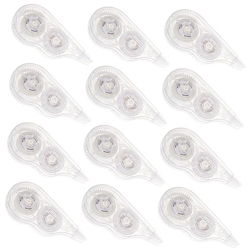 Homoyoyo 12 Stück Korrekturband Band Masse weiß Aus -Klebeband Schreibfehler Band erste Schreibwaren Schule correction pen Korrekturstift Klebebänder Schreiben von White-Out-Bändern Plastik Homoyoyo 12 Stück Korrekturband Band Masse weiß Aus -Klebeband Schreibfehler Band erste Schreibwaren Schule correction pen Korrekturstift Klebebänder Schreiben von White-Out-Bändern Plastik von Homoyoyo