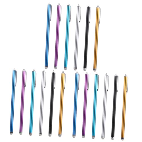 Homoyoyo 18 STK Kapazitiver Stift Eingabestift Bleistifte Stifte für Tablets Universeller Stylus-Stift Tablet-Stift schreiblernbleistift Empfindlichkeit Stift Telefonstift Universal- Tuch von Homoyoyo