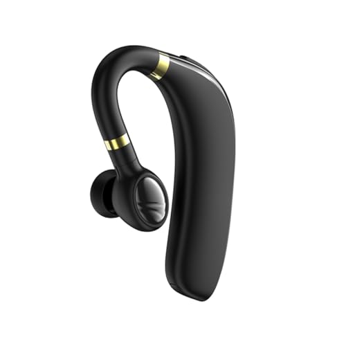 Homoyoyo 1Pc Kopfhörer Kopfhörer Drahtlose Tragbare Kopfhörer wasserdichte Kopfhörer Sport Ohrhörer Schmerzlos Tragen Kopfhörer Drahtloses Headset Drahtlose Kopfhörer Schwarz Abs von Homoyoyo