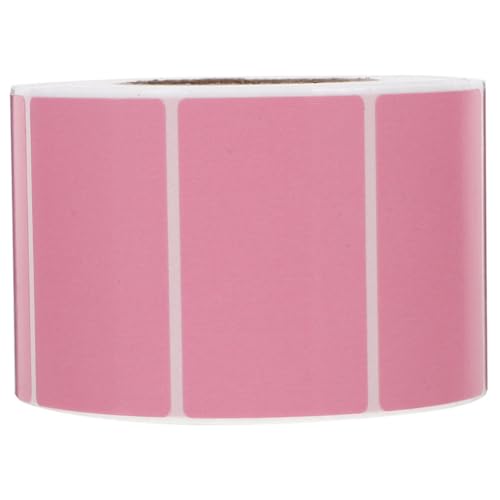 Homoyoyo 1Rolle Farbenfrohe Thermoetiketten Selbstklebende Wasserfeste Adressetiketten Für Büro Und Haushalt Pro Für Versand Und Organisation von Homoyoyo