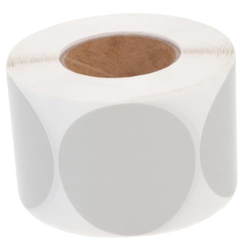 Homoyoyo 1Rolle Runde Thermoetiketten Selbstklebende Versandetiketten Für Adressen Express Beschriften Für Farbcodierung von Homoyoyo
