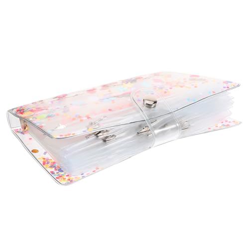 Homoyoyo 1Satz Budget Ordner Mit Monats Ordnertaschen Binder Für Bargeldverwaltung Budgetplanung Und Haushaltsorganisation Glitzernde von Homoyoyo